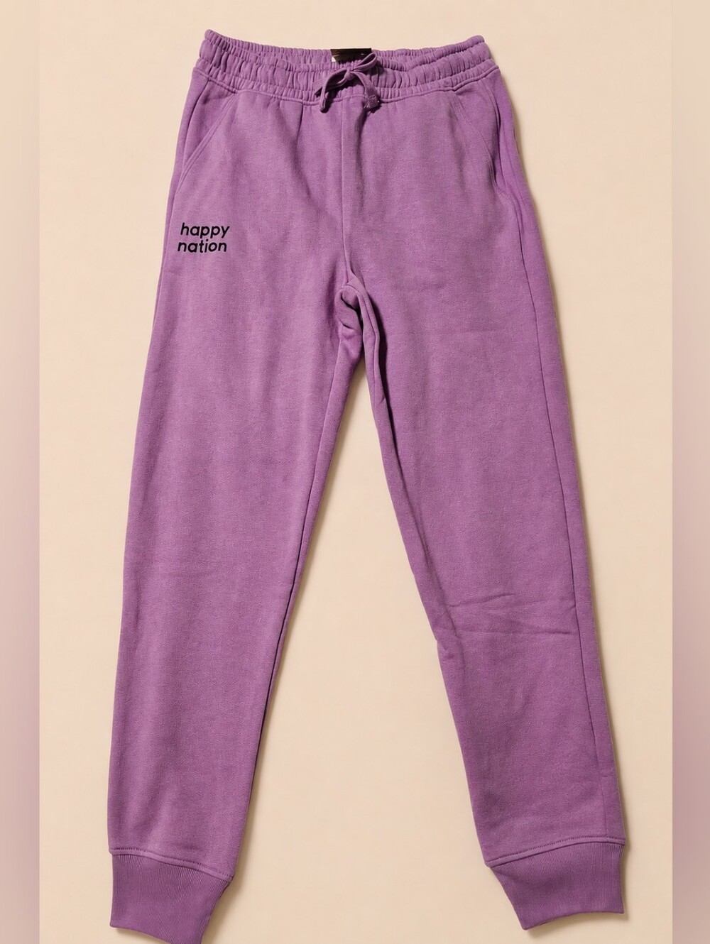 Rare Happy Nation by Victoria’s Secret NWT Purple Sweatpants Girls L/12